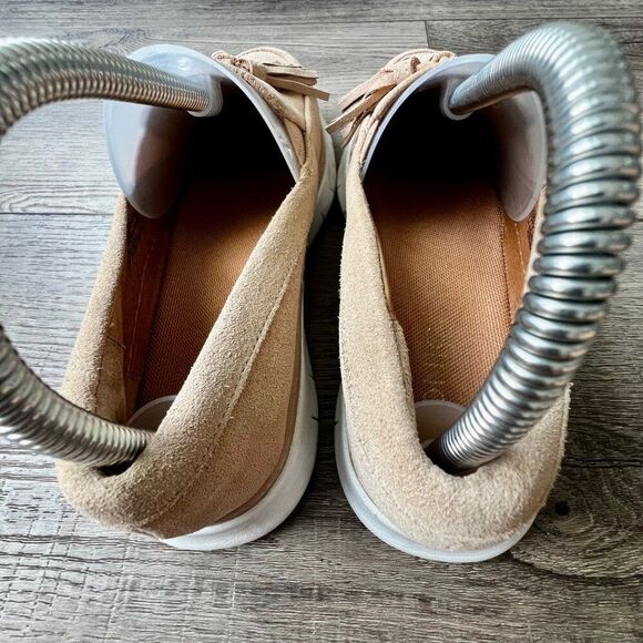 Vionic Quinn Suede Tassle Loafers Office Neutral Orthotic Comfort Shoes - Picture 6 of 10